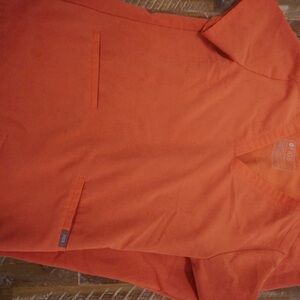 FIGS Orange Scrub Set